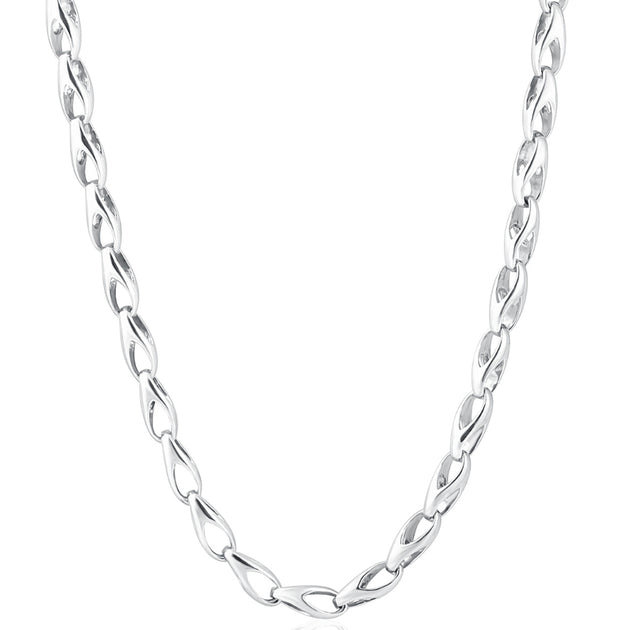 Pompeii3 Seed Link Chain Necklace Multi 20in 4