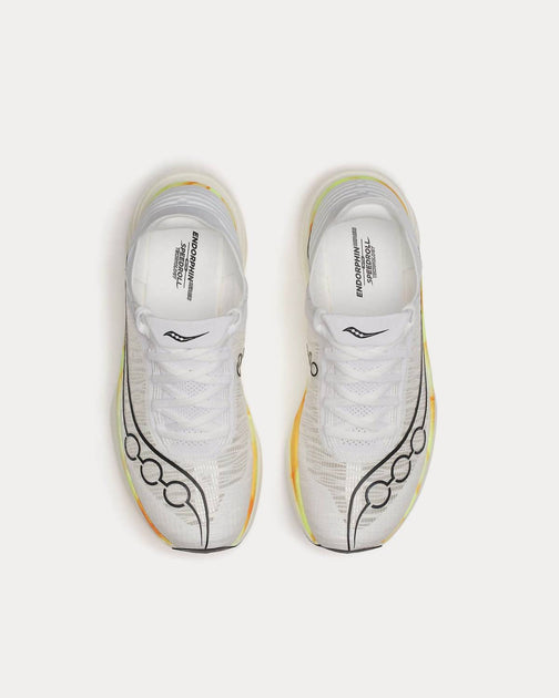 Saucony Endorphin Elite 2 Running Shoe White/Peel US 11.5 4