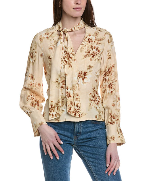 Lost + Wander Dream Of Iris Blouse White Large 2