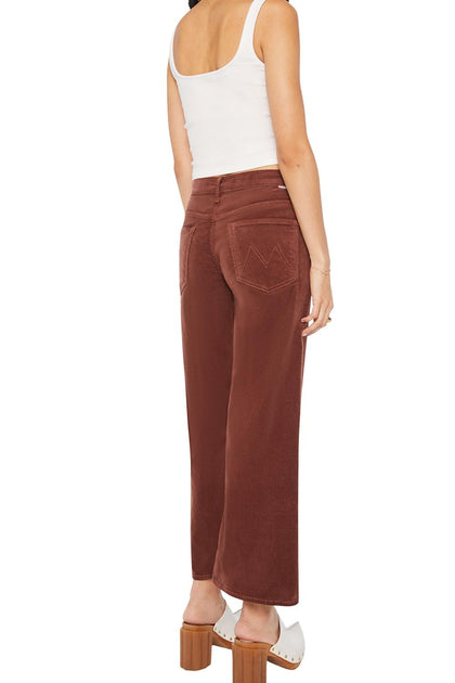 Mother Mid Rise Maven Ankle Jeans Brown 28 4