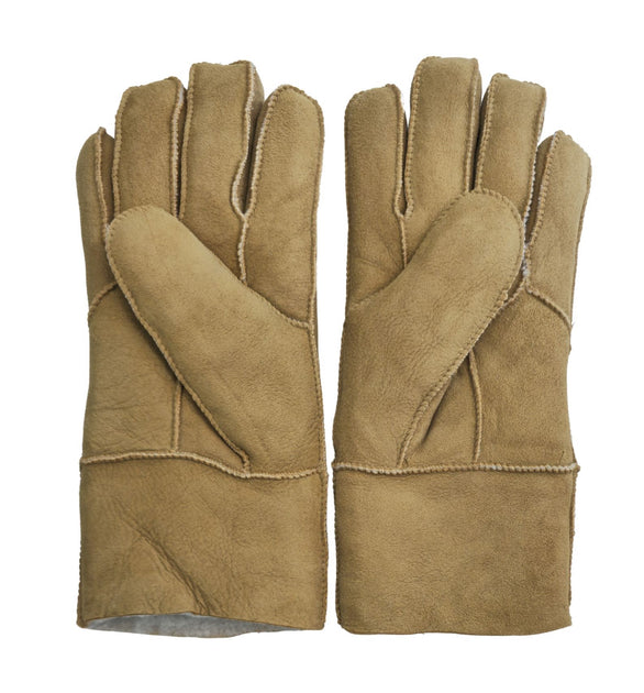 Infinity Sheepskin Gloves Grey Medium 4