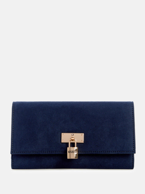 Guess Factory Kaline Clutch Wallet Brown 2