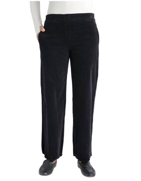 MILA Los Angeles Cord Trouser Black XSmall 2