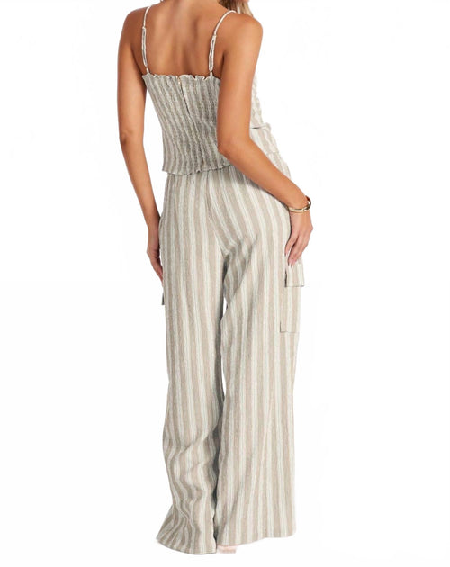 bishop + young Coastal Stripe Cargo Pant Multi XSmall 4