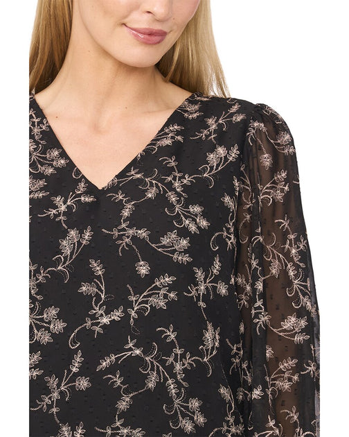 CeCe Blouse Blouse Black XLarge 4