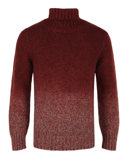 Slowear Zanone Ombre Sweater Red EU 50 3