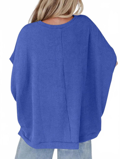 Wholesalesir Brynn Knitted Top Blue Medium 3