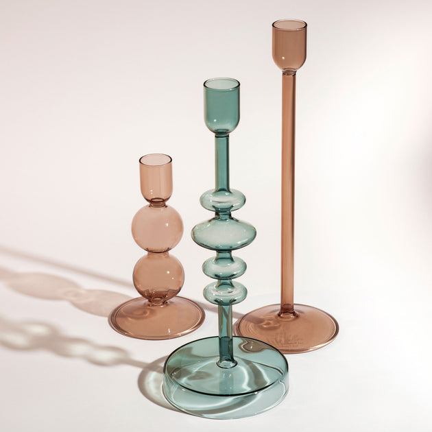 Villeroy & Boch Bubble Candleholder Clay Large 4