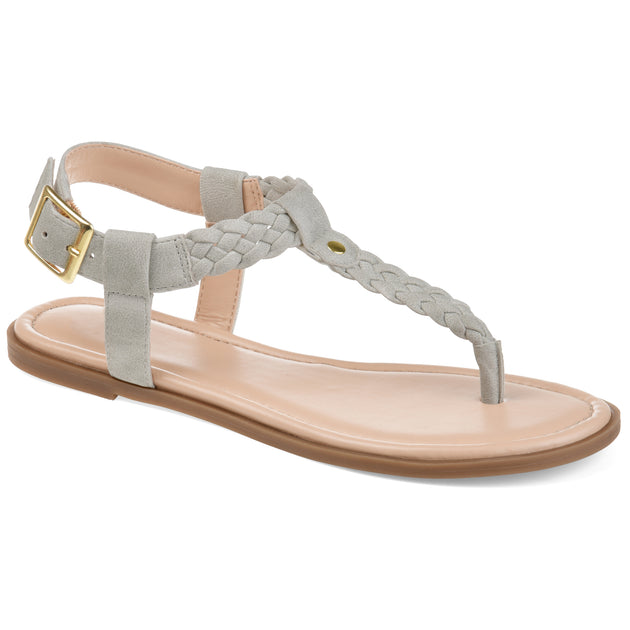 Journee Collection Genevive Sandal Yellow US 7.5 2