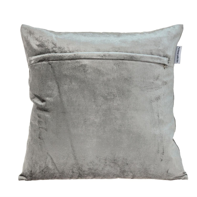 Hivvago Lattice Throw Pillow White/Gray 45x45cm 4