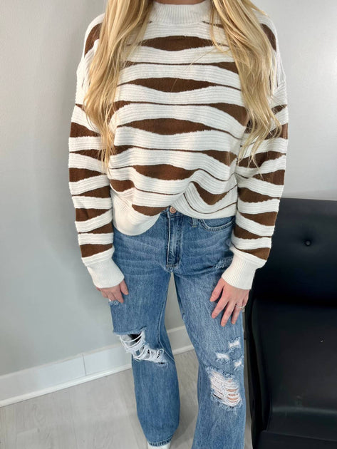 Compania Fantastica Mummy Long Sleeve Sweater White Large 2