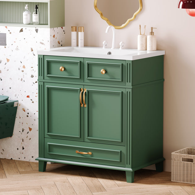 Streamdale 30in Bathroom Vanity White 3