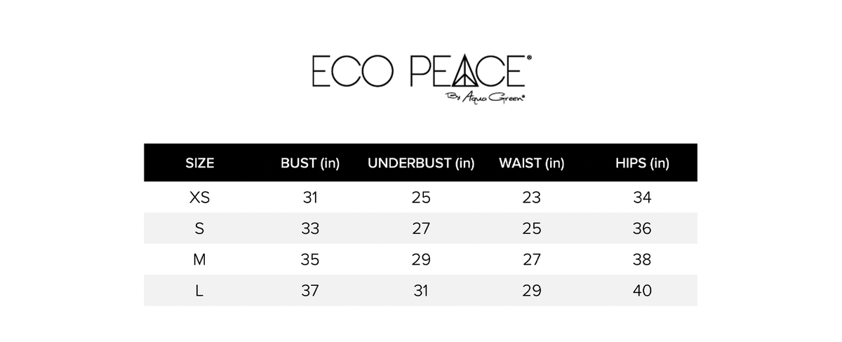 Eco Peace Cheeky Bikinihose Blau Medium 4
