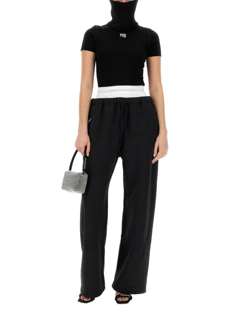 パンツ T By Alexander Wang Relaxed Black Wide-Leg Pants T By Alexander Wang Relaxed Black Wide-Leg Pants | THE LIST