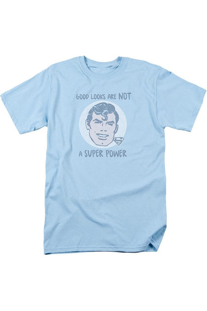 Gildan Superman Short Sleeve T-Shirt Blue Large 2