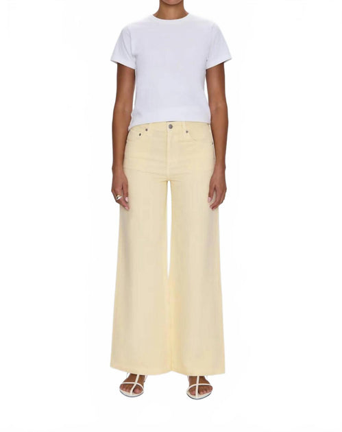 PISTOLA Jadyn Palazzo Jeans Beige 27 2