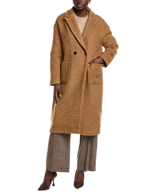 ba & sh Tao Coat Brown US 0 4