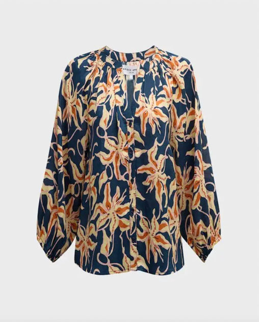Apiece Apart Mitte Top Blau Medium 2