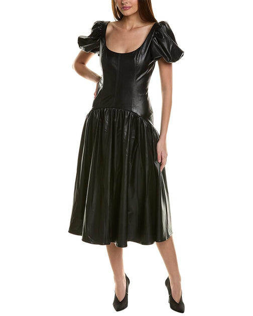 Hutch Brighton Midikleid Schwarz US 8 2