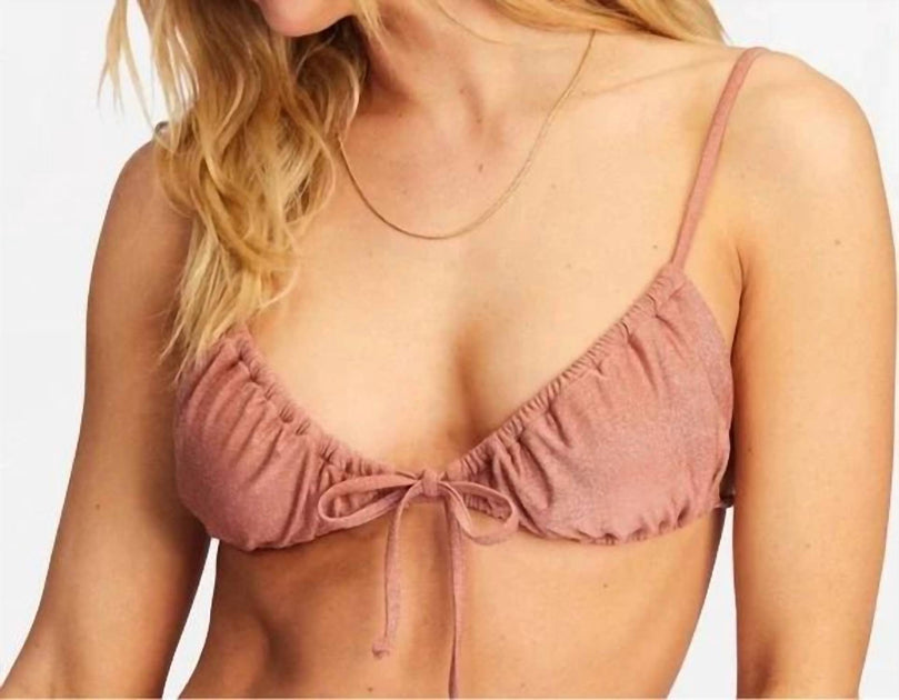 Billabong Starry Eyes Bikini Top Beige Large 3