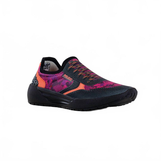 PSUDO Court Sneaker Pink Camo/Crackle US 7 4