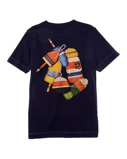 Scotch & Soda Regular-Fit T-Shirt Blue US 8 3