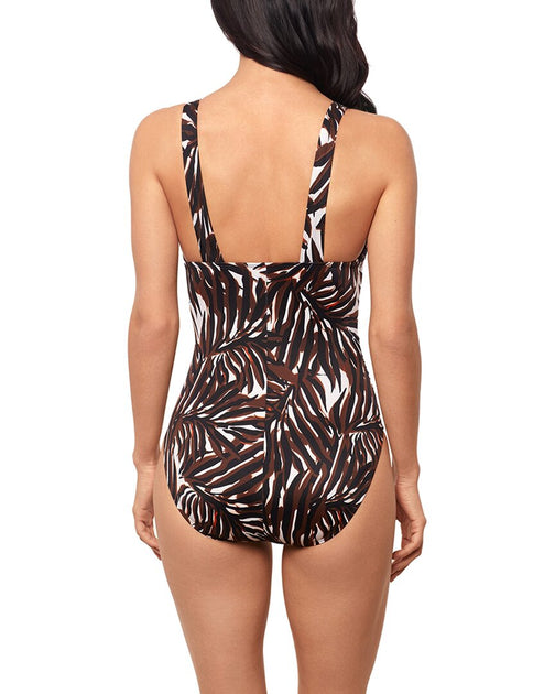 Magicsuit Ventana Evangeline Swimsuit Brown US 8 3