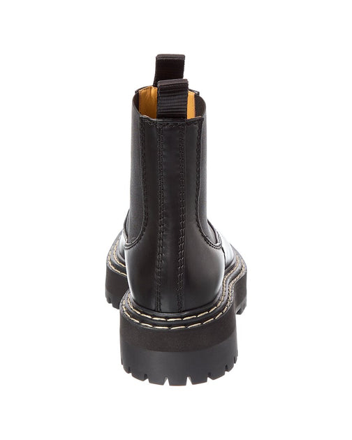 Proenza Schouler Leather Chelsea Boot Black EU 40.5 4