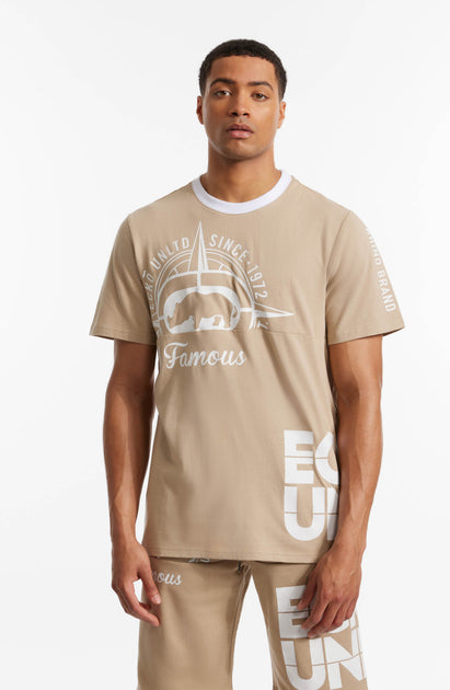 Ecko Unltd Tackled Knit Tee Brown XXL 2