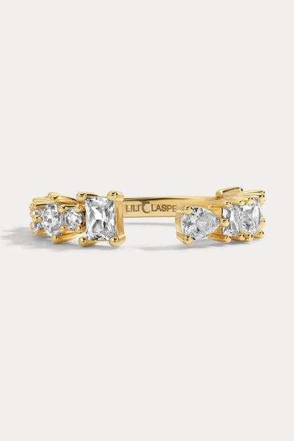 Lili Claspe Mavis Cuff Ring Gold US 8 2
