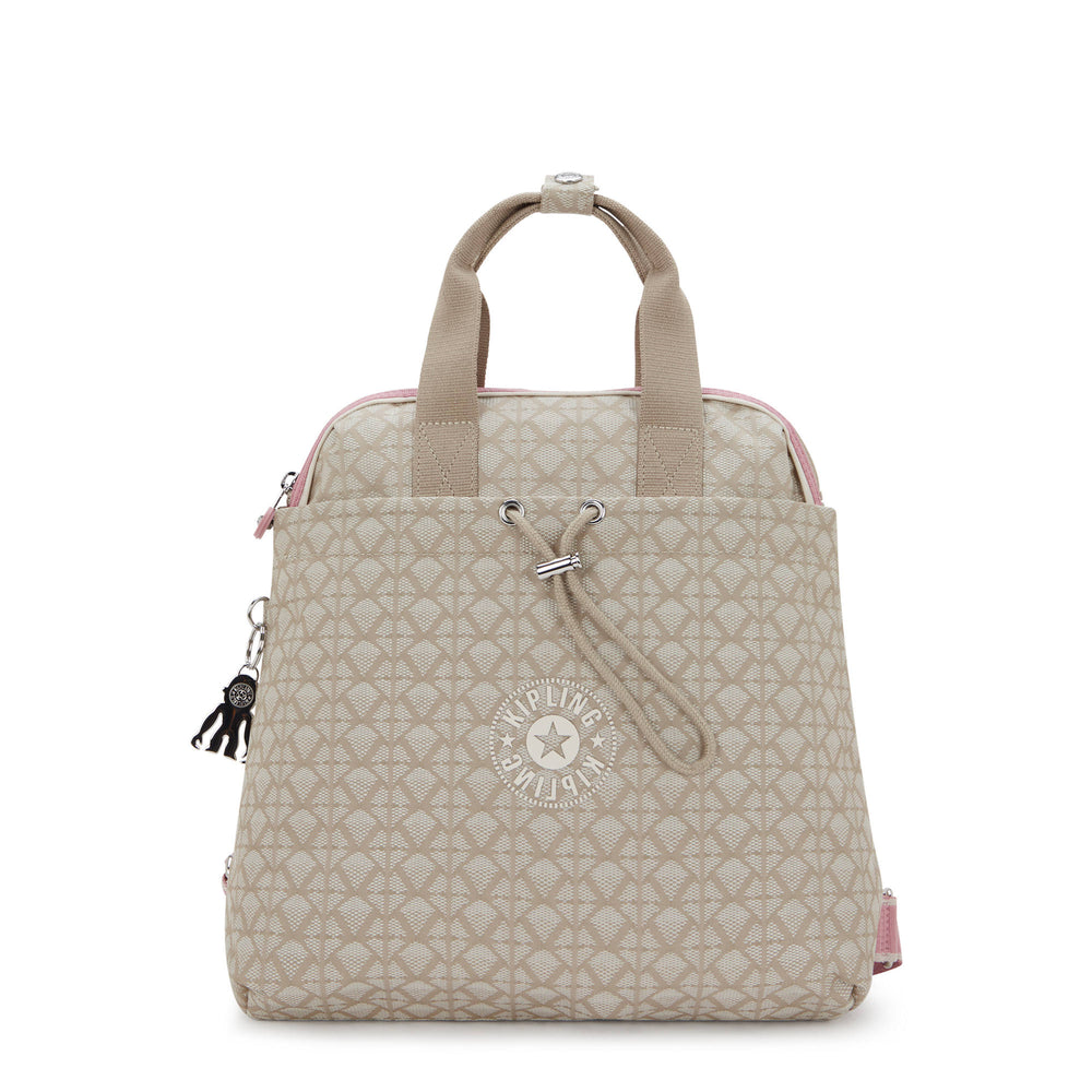Kipling Goyo Printed Backpack Tote Bag