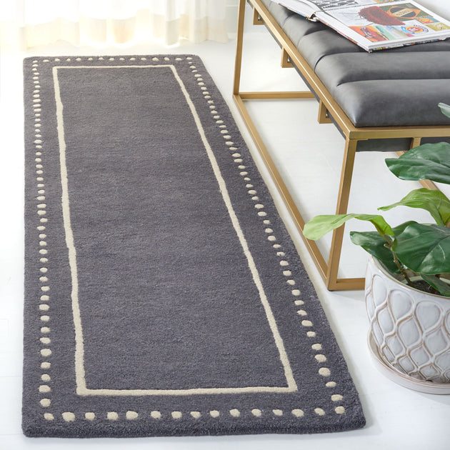 Safavieh Bella Area Rug Dark Grey / Ivory 3