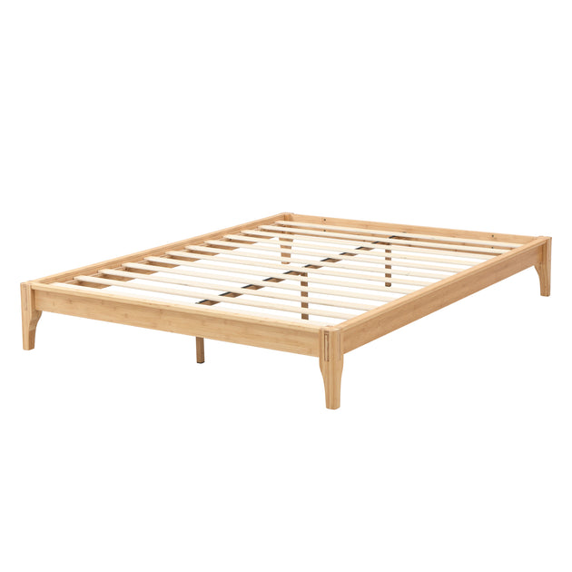 Streamdale Queen Bamboo Platform Bed Frame 4