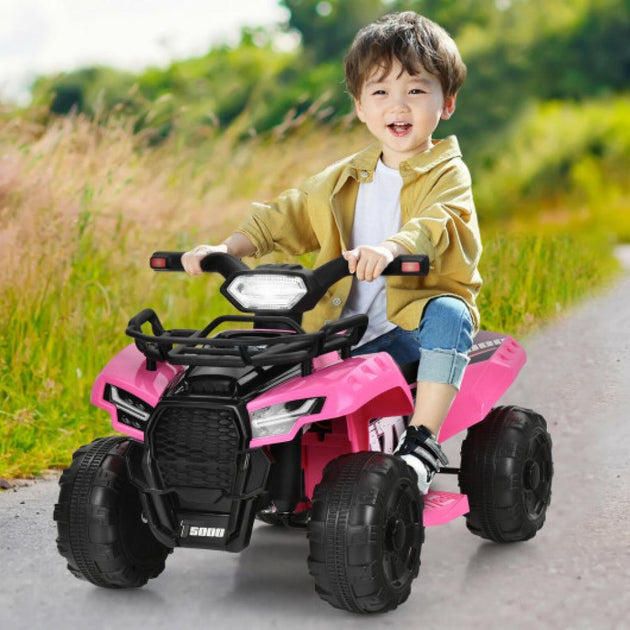 Hivvago 6V Kinder Elektro ATV Quad Pink 2