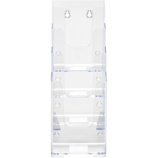Deflecto DocuHolder 4 Pocket Clear Plastic 3