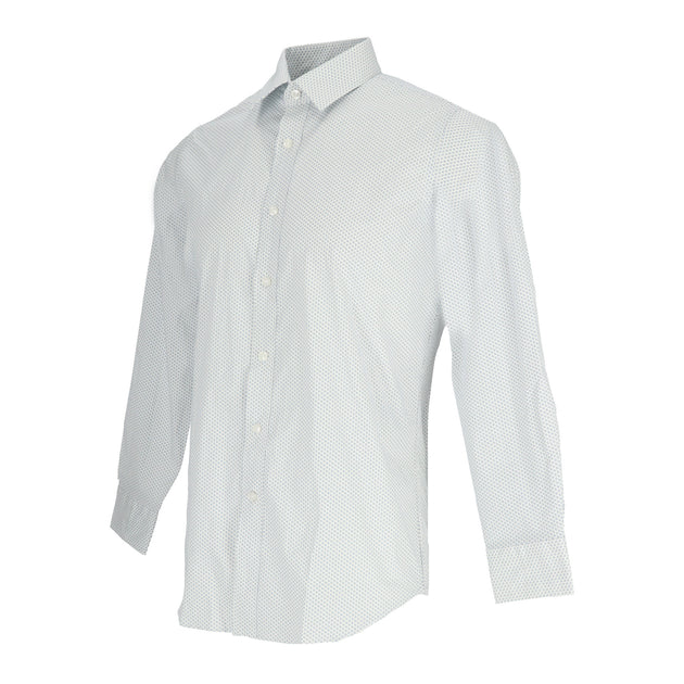 Scotch & Soda Herren Hemd Weiß/Blau 4