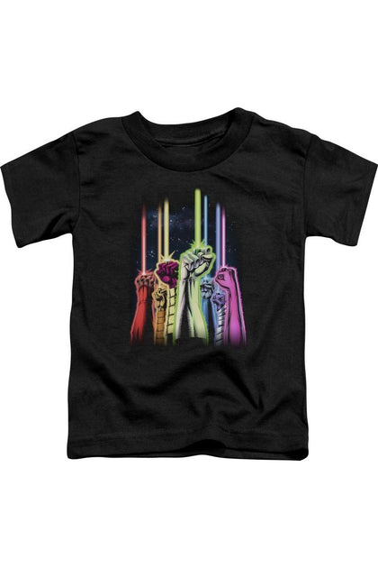 Gildan Green Lantern Rainbow Corps Toddler T-Shirt Black 4 Years 2