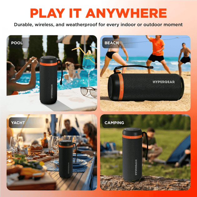 HyperGear SoundTower Enceinte Bluetooth Portable Noir 4