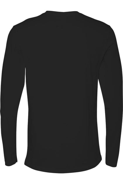 Next Level Unisex Cotton Long Sleeve T-Shirt Black XXLarge 3