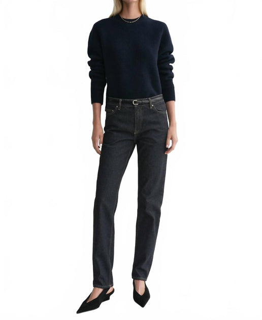 Toteme Low Taper Denim Jeans Blue 25 2