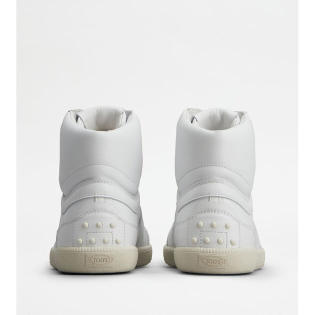 Tod's Tabs High-Top Sneakers White EU 39.5 4