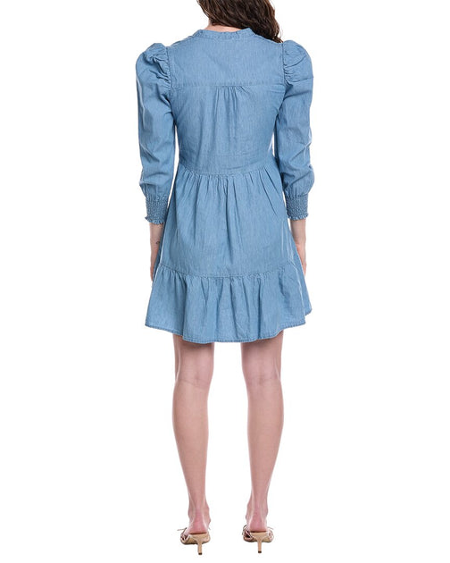 Sail to Sable Mini Dress Blue XXLarge 3