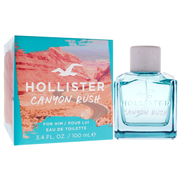 Hollister Canyon Rush For Men EDT Spray 3.4 oz 6