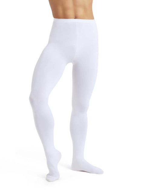 Collants Maille Homme Capezio avec Pied Blanc X-Small 2