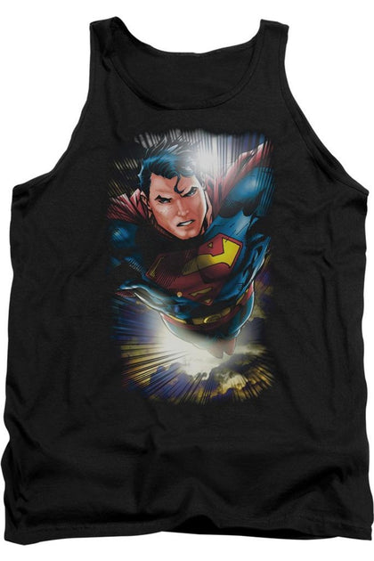 Gildan Superman T-Shirt Black Small 2