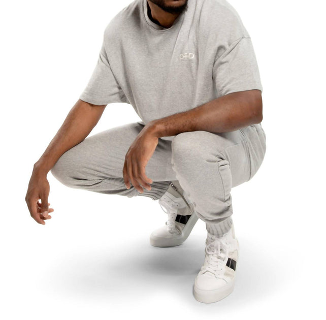 ON THIS DAY Lightweight French Terry Jogger Grey XLarge 4