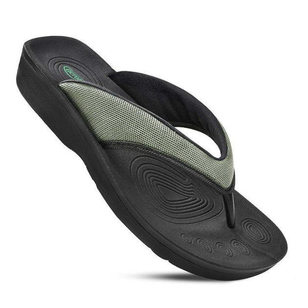 Aerothotic Strait Sandals Green US 8 2