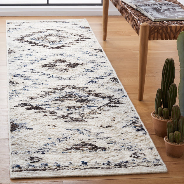 Safavieh Manhattan MAN354 Area Rug Ivory/Charcoal 3