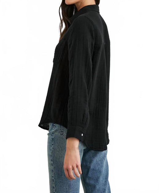 Rails Ellis Shirt Top Black XLarge 3