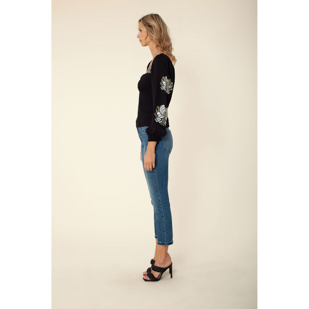 HALE BOB Deandra Top Black Medium 4